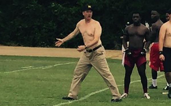 HarbaughShirtless