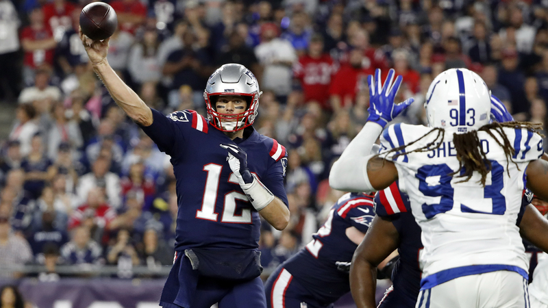 NFL: Indianapolis Colts at New England Patriots