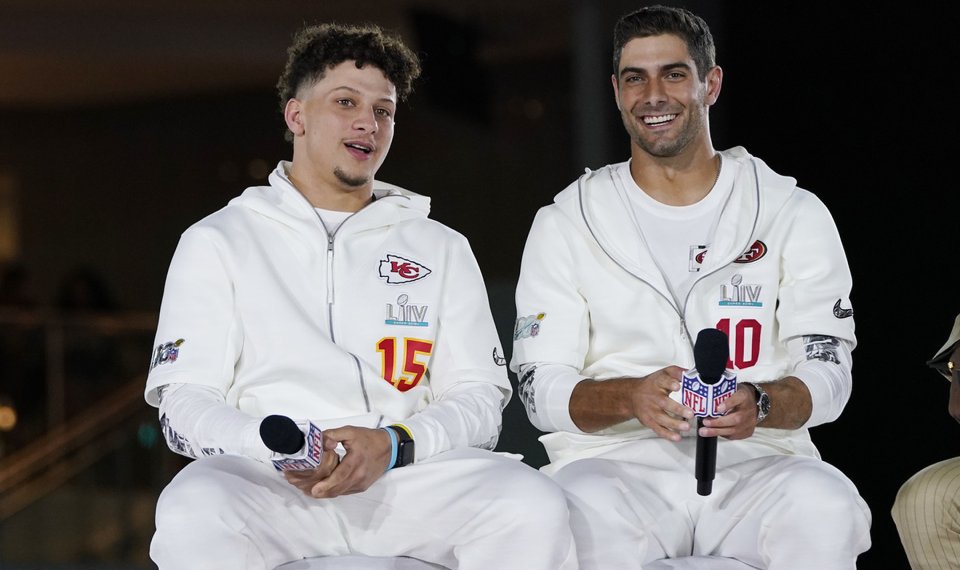 49ers Chiefs Super Bowl Football